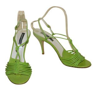 Claudia Ciuti Made In Italy Strappy Sandal Heels Size 8